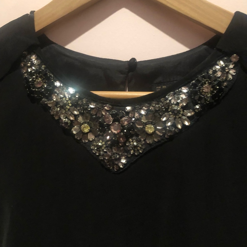 Zara black dress